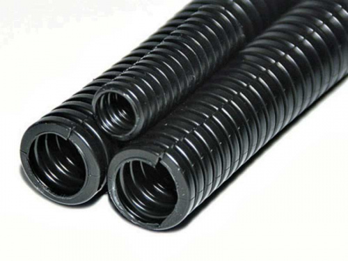 ГОФРА д/автопроводки 8,5мм для защиты изолированных проводов и кабелей от механических повреждений и агрессивного воздействия окружающей среды. Гофра для автопроводки 8,5 mm с разрезом для жгутирования готовой проводки